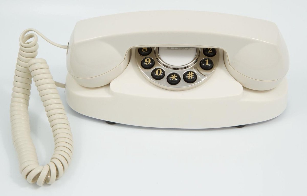1976 T65 de Luxe Smaragd vintage telefoon - Froufrou's