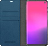 Geschikt voor Samsung Galaxy S10 Araree Mustang Diary Portemonnee Hoesje - Blauw
