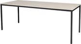 Bureautafel - Domino Basic 200x80 robson - zwart frame
