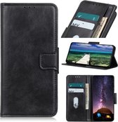 Voor OPPO Reno6 Pro 5G Mirren Crazy Horse Textuur Horizontale Flip Lederen Case met Houder & Kaartsleuven & Portemonnee (Zwart)