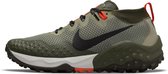 Nike Wildhorse 7 Sportschoenen - Maat 44.5 - Mannen - olijfgroen - zwart - oranje