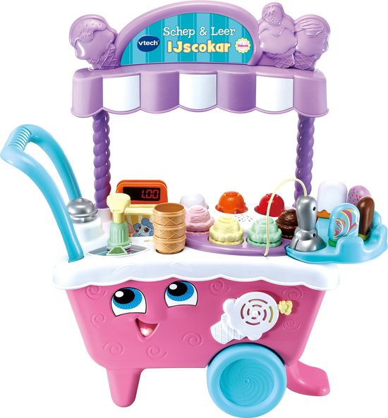 Recreatie keuken Ontwarren VTech Schep & Leer IJscokar Deluxe - Educatief Speelgoed | bol.com