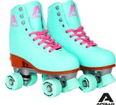 Schoenen met Wieltjes Kind, Rolschaatsen Dames Quad Skates, Skateschoenen voor Heren, Vervorming Roller Skates Buiten, Kinderrolschaatsen (D, EU-40
