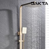 Dakta® Badkamer Kraan | Douche | Kraan | Douchekop | Doucheset | Regendouche | Goud