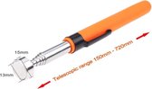 Magneet Pen - Magneetpen - Telescopisch - Magneet - Verstelbaar - Uitschuifbaar - Lang Bereik - Gereedschap - Handig - Oranje