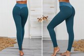 Push Up Legging – Maat M – Petrol