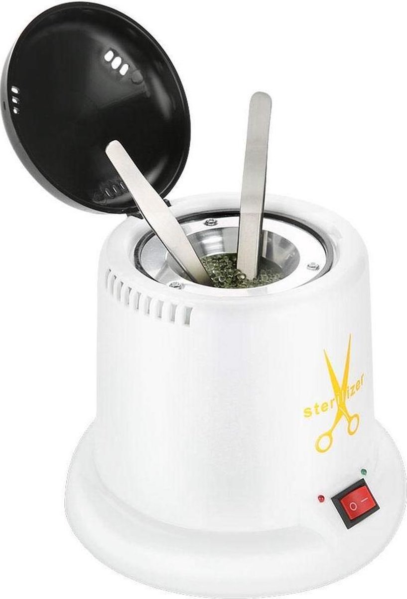 Goedkoopste Faseras Hetelucht Sterilisator - Voor Metalen Gereedschap - Kappers - Nagelsalons - Manicure/Pedicure - Wit