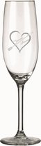 champagne glas met naam gegraveerd-uniek en persoonlijk cadeau-huwelijk-feest-kado-glas graveren-twee glazen