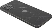 ScreenSafe Skin iPhone 12 Pro Max Black Marble met logo