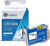 G&G Epson 27XL / T2712 Inktcartridge Cyaan - Huismerk Hoge capaciteit