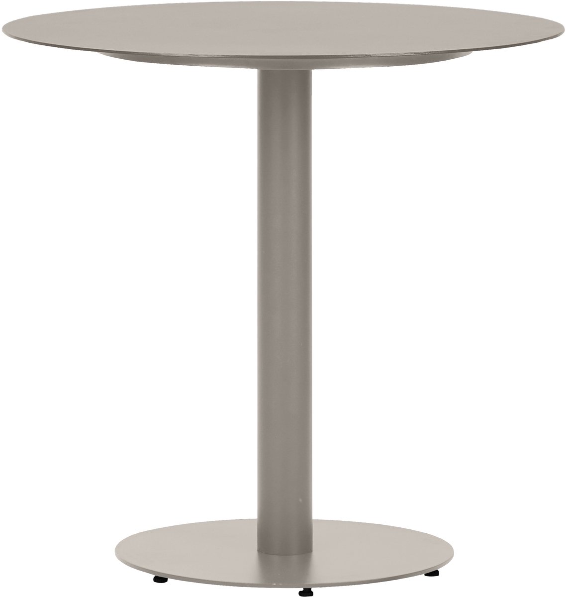 Hector tuintafel Ø70 cm grijs.