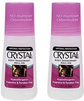 Crystal Body Deodorant  Roll-on Multi Pack - 2 x 66 ml