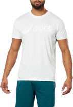 Asics Sport Logo Tee 132709-8002, Mannen, Groen, T-shirt, maat: S