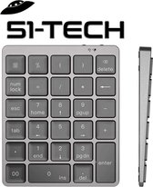51-Tech Draadloos Nummeriek Toetsenbord Hoogwaardig Alu-Behuizing  Oplaadbaar Windows & MAC