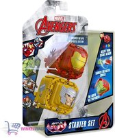 Marvel Avengers Battle Cube - Iron Man vs Thor - Speelfiguur - Battle Fidget Set