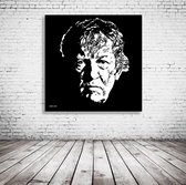 Hugo Claus Art Poster - 90 x 90 cm Fotopapier Mat 180 gr - Popart Wanddecoratie