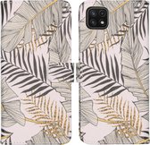 iMoshion Design Softcase Book Case Samsung Galaxy A22 (5G) hoesje - Glamour Botanic