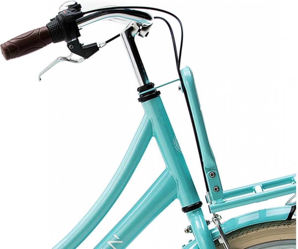 Nogan Vintage Transportfiets Meisjesfiets 26 inch Ultra Aqua -  Fietsenvergelijken.nl