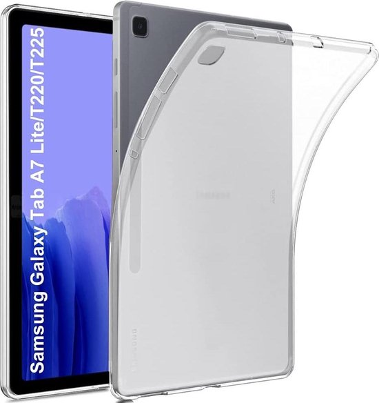 Luxe Siliconen Hoesje Geschikt Voor Samsung Galaxy Tab A7 Lite 8.7 Inch...  | bol.com