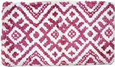 Imbarro Fashion & Home kussenhoes harig roze met print 35 x 60 cm