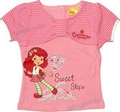 Strawberry Shortcake Meisjes T-shirt - Roze - Maat 98/104