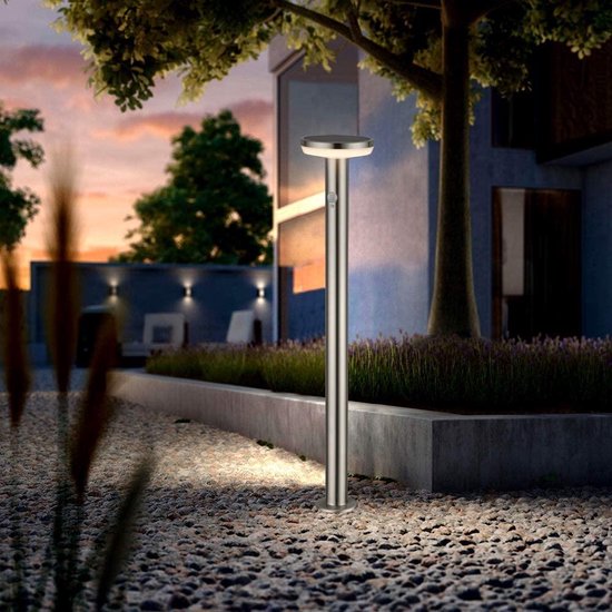 Brimmel Zakriba Solar lamp buiten-Solar tuinverlichting zonne energie-Solar tuinverlichting -600LUMEN-80cm - Brimmel