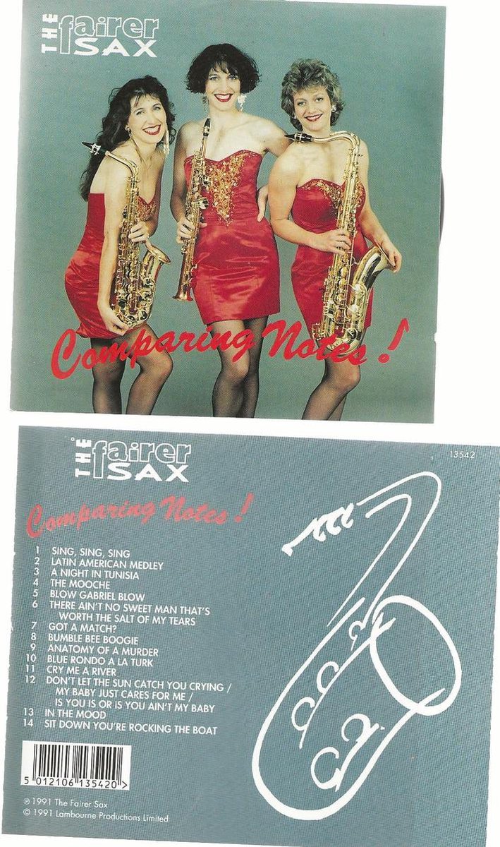 THE FAIRER SAX - COMPARING NOTES