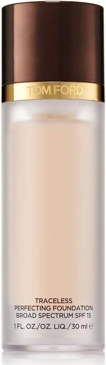 Tom Ford Traceless Perfecting Foundation SPF 15 - 0.5 Porcelain - 30 ml - foundation - Tom Ford