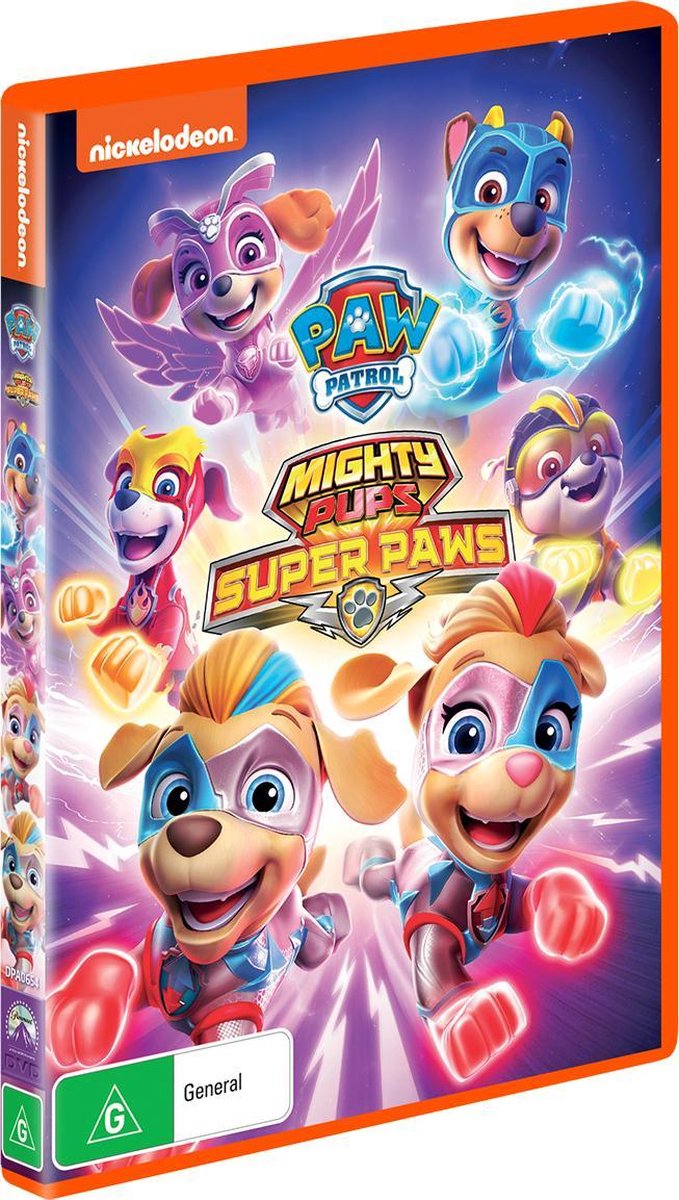 Paw Patrol, La Pat' Patrouille - Mighty Pups - La super Patrouille -  Chapman Keith - TF1 Studio - DVD - Martin-Delbert AGEN