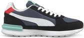 PUMA Graviton Unisex Sneakers - China Blue-Puma White-Puma Black-Paradise Pink-Eggshell Blue - Maat 39