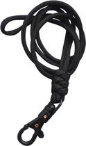 Moodadventures | Keycords | Lanyard | Keycord Geknoopt Zwart | Stevig Nylon | Inclusief Telefooncord