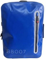 Piu Forty "BAYBAG Backpack 18Lt  Waterproof dry bag  col. BLUE, Fabric:500D tarpaulin, feature: IPx4, size:29X13X41,5cm. USB connector reflex stripes"