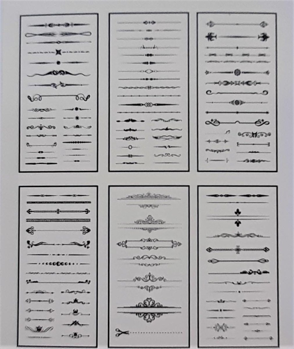 Washi Stickers Lijntjes en Ornamenten Zwart Wit - 6 Vellen Met Stickers Zwart Tinten - Thema Lijntjes en Lijnen en Ornamenten Stickers - Bullet Journal - Stickers Voor Volwassenen - Scrapbooking - Agenda Stickers - Decoratie Sticker Washi Tape — afbeelding 2