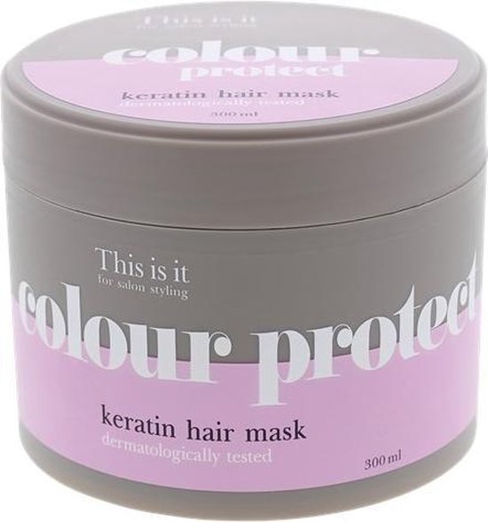 This is it - Keratine haarmasker - Voor salonstyling - kleurbescherming  -... | bol.com