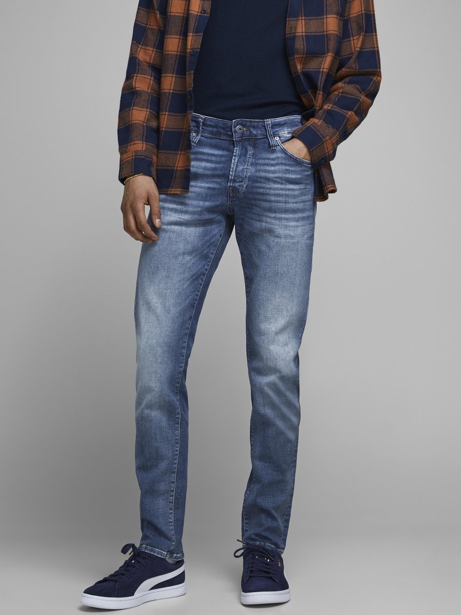JACK & JONES - JJIGLENN JJICON JJ 357 50SPS Heren Jeans — afbeelding 8