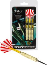 Abbey Darts Darts - Brass - Rood/Wit - 20