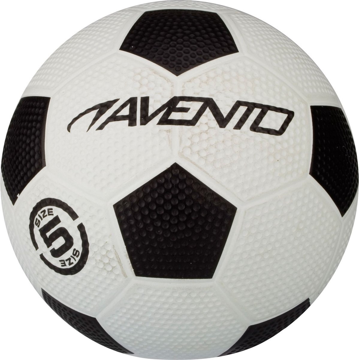 Avento Straatvoetbal - El Classico - Wit/Zwart - Maat 5 - Avento