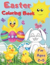 Easter Coloring Book For Ages 2-5