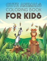 Cute Animal Coloring Book for Kids