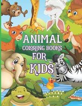 Animal coloring books for kids