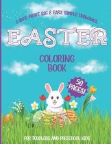 Easter Coloring Book For Toddlers And Preschool Kids