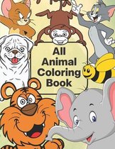 All animal coloring book