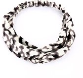 Hairpin.nu-Haarband-Bandana-Haarmode-Silk Leo grijs