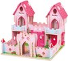 Afbeelding van het spelletje Speelgoed kasteel roze met prinses - Green Toys