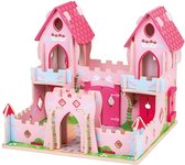 Speelgoed kasteel roze met prinses - Green Toys