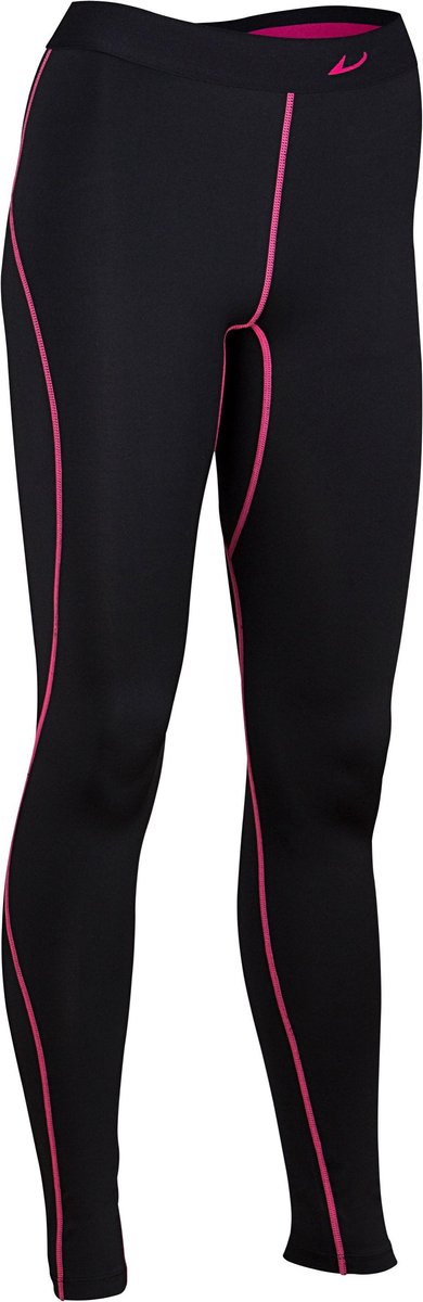 Avento Compressiebroek Comfort - Vrouwen - Zwart/Fuchsia - Maat 36 van Avento — afbeelding 2