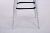 Liv's Brotehaug Barkruk - Modern - Wit - Hout - 44 cm x 44 cm x 95 cm