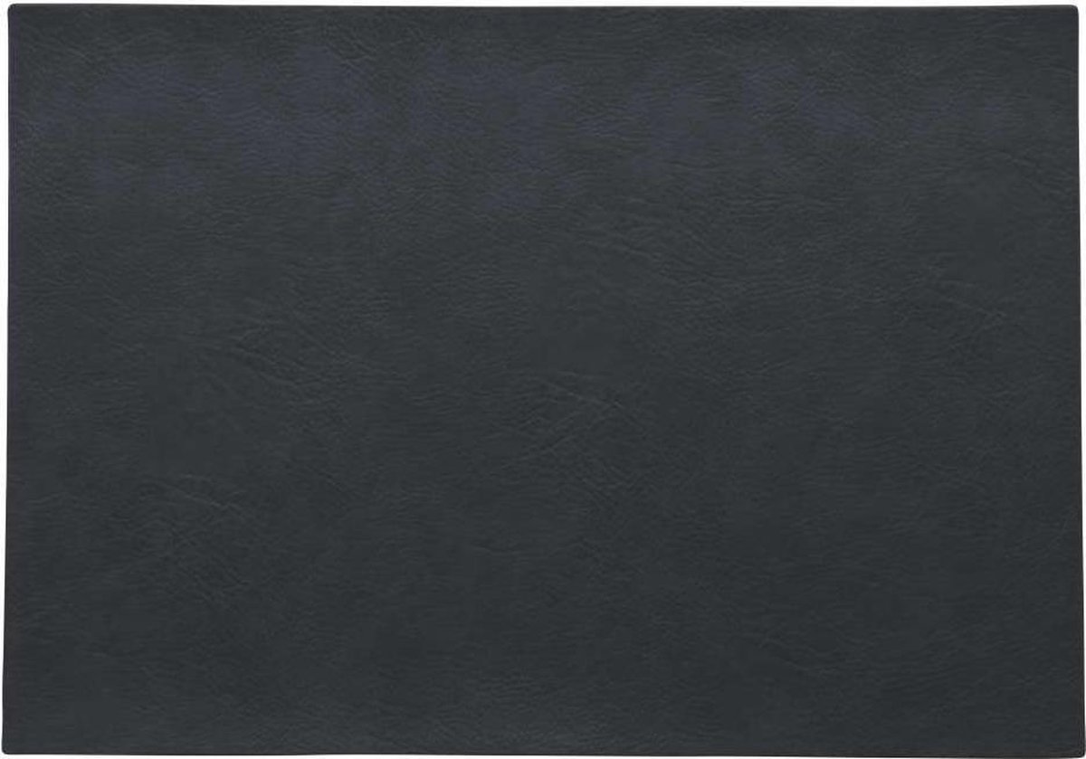 ASA Selection | Placemat | Vegan Leather | Rechthoekig | PU - Lederoptiek | Diep Blauw | 46x33CM