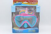Zwemmasker- duikbril Funny face Eenhoorn -Swimways