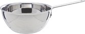 Cosy en Trendy Mini Wokpan - Zilver - D11,5xh5,5cm - Inox